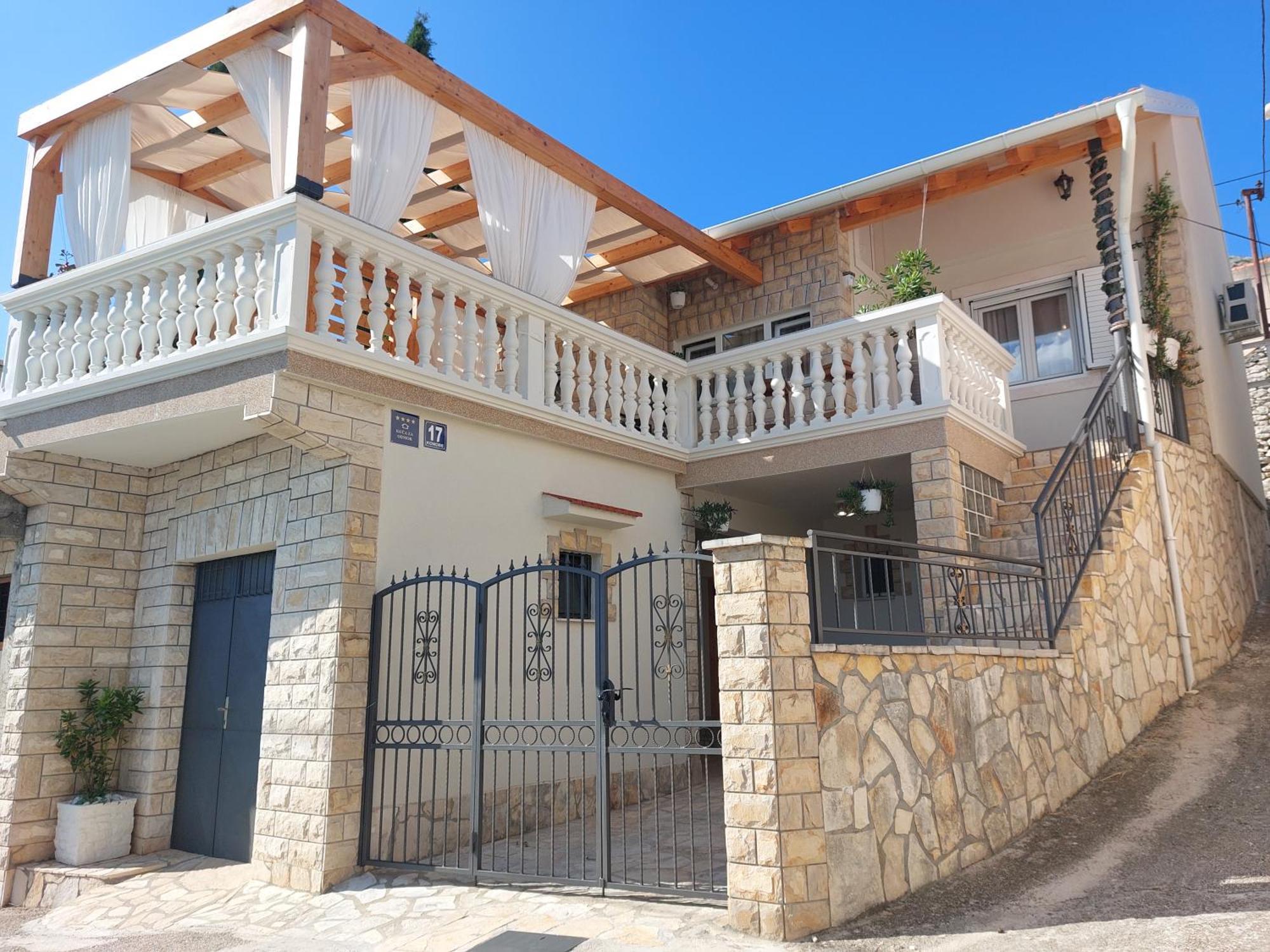 Holiday Home Peran Гребастика Экстерьер фото