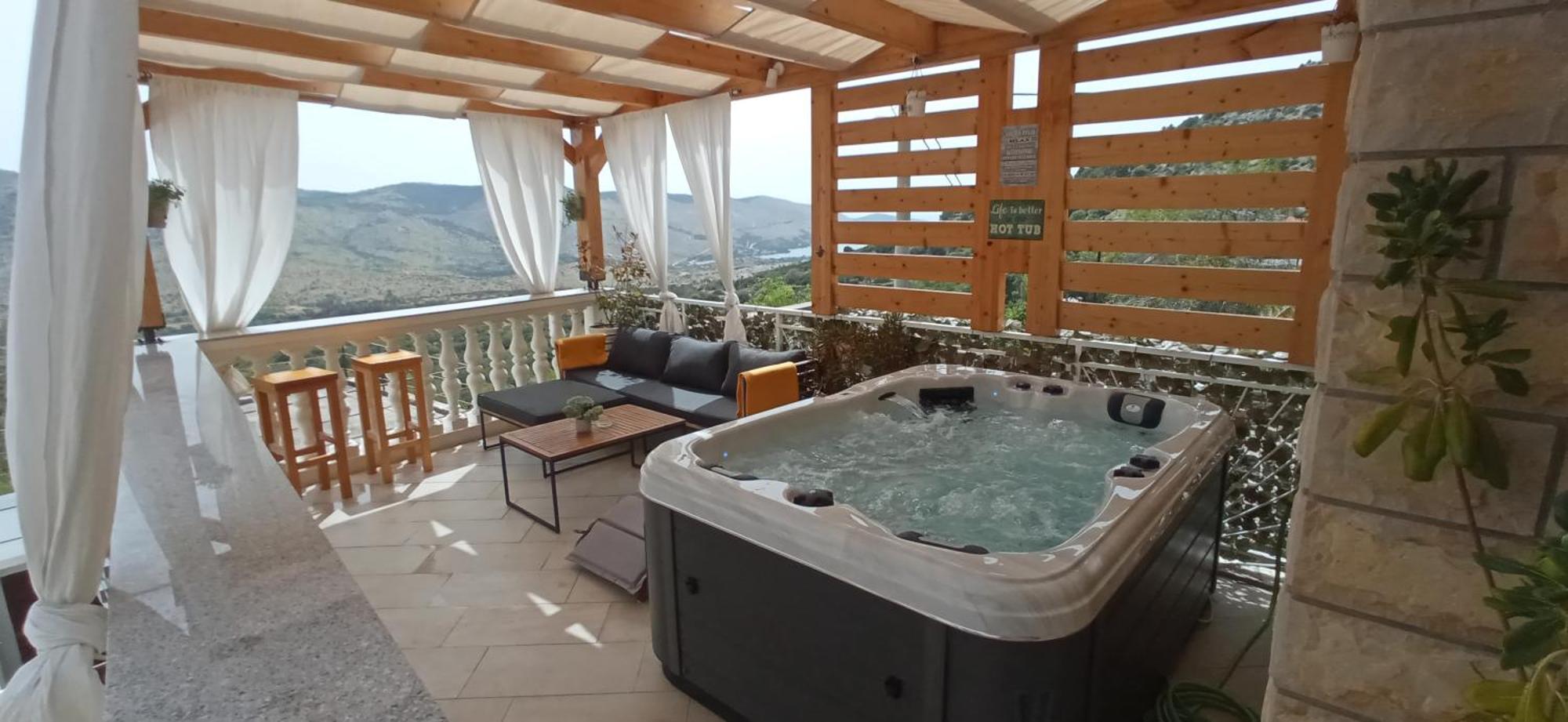 Holiday Home Peran Гребастика Экстерьер фото